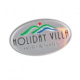 Resin Coated Labels 74 x 43mm Oval - 100136
