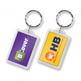 Lens Key Ring - Rectangle  - 100292