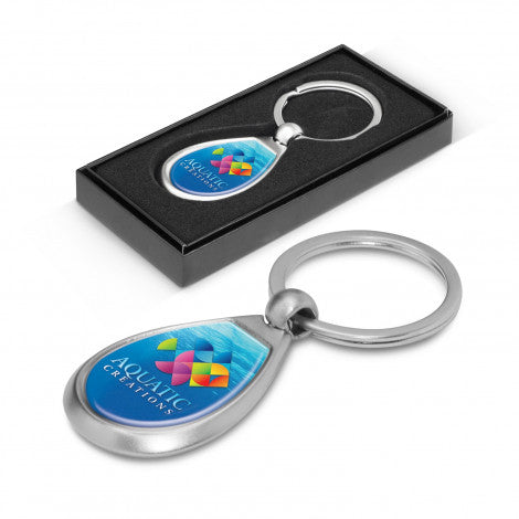 Drop Metal Key Ring - 100324