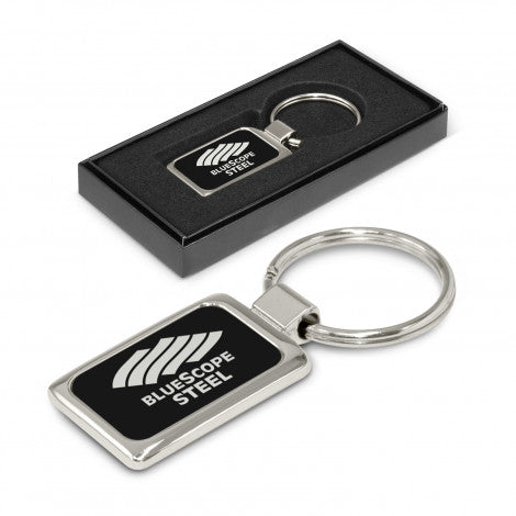 Laser Etch Metal Key Ring - 104177