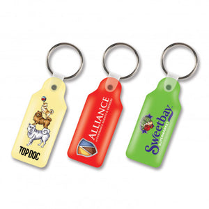 Flexi Resin Key Ring - Rectangle  - 104336