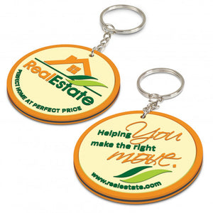 PVC Key Ring Small - Both Sides Moulded - 111770