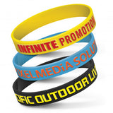 Silicone Wrist Band - Embossed - 112806