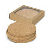 Oakridge Cork Coaster Round Set of 4 - 113033