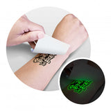 Temporary Tattoo Glow in the Dark - 51mm x 76mm - 113186