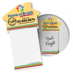 Magnetic House Memo Pad A7 - Full Colour - 113367