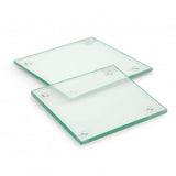 Venice Glass Coaster Set of 2 - Square - 116394