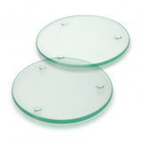 Venice Glass Coaster Set of 2 - Round - 116396