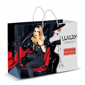 Extra Large Laminated Paper Carry Bag - Full Colour - 116938