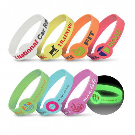 Xtra Silicone Wrist Band - Glow in the Dark - 117057