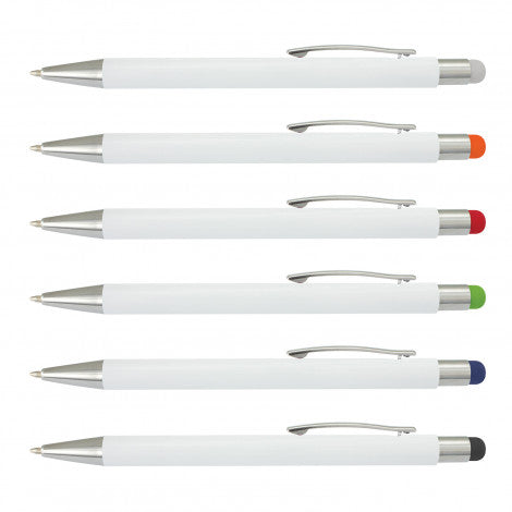 Lancer Stylus Pen - White Barrel - 117120