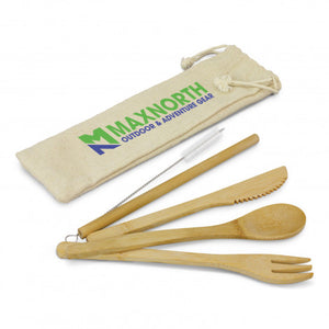 Bamboo Cutlery Set - 117633