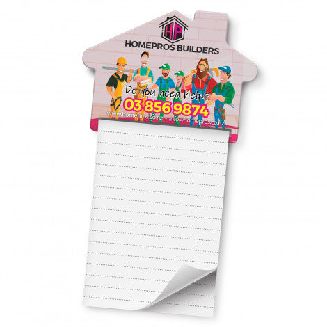 Magnetic House Memo Pad - A7 - 118489