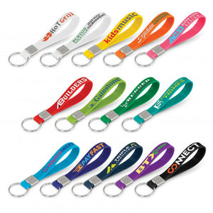 Silicone Key Ring - Debossed - 118671