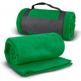 Glasgow Fleece Blanket with Strap - 120062