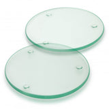 Venice Glass Coaster Set of 2 Round - Full Colour - 120165