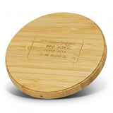 Vita Bamboo Wireless Charger - Round - 120613