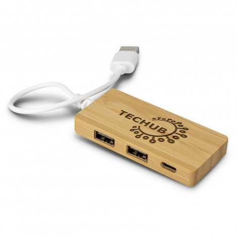 Bamboo USB Hub - 120615