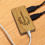 Bamboo USB Hub - 120615