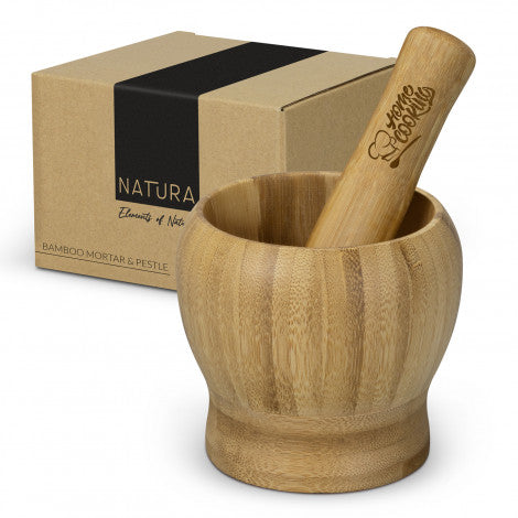 NATURA Bamboo Mortar and Pestle - 122271