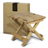 NATURA Bamboo Folding Wine Table - 122273