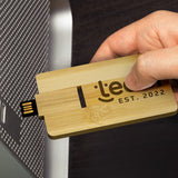 Bamboo Credit Card Flash Drive 8GB - 122325