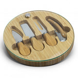 NATURA Glass & Bamboo Cheese Board - 122342