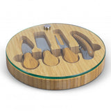 NATURA Glass & Bamboo Cheese Board - 122342