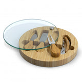 NATURA Glass & Bamboo Cheese Board - 122342