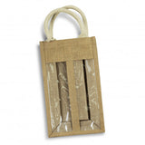 Serena Jute Double Wine Carrier - 122950