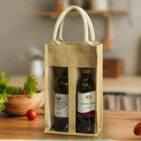 Serena Jute Double Wine Carrier - 122950