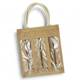 Serena Jute Triple Wine Carrier - 122951