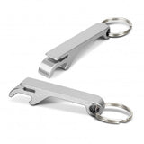 Snappy Metal Bottle Opener Key Ring - 123584