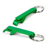 Snappy Metal Bottle Opener Key Ring - 123584