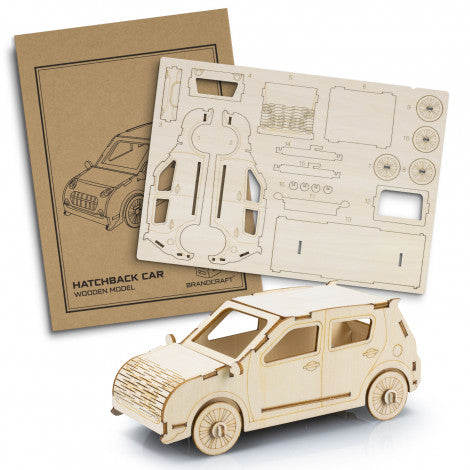 BRANDCRAFT Hatchback Car Wooden Model - 124028