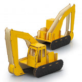 BRANDCRAFT Excavator Wooden Model - 124035