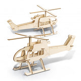 BRANDCRAFT Helicopter Wooden Model - 124040