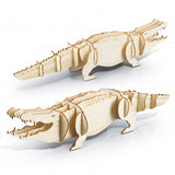 BRANDCRAFT Crocodile Wooden Model - 124045