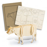 BRANDCRAFT Cow Wooden Model - 124047