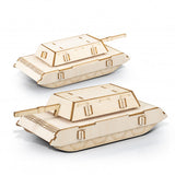 BRANDCRAFT Tank Wooden Model - 124053