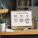 Desk Whiteboard Notebook - 124142