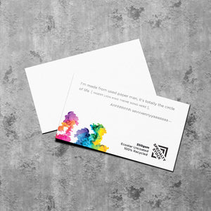 Business Cards 350gsm (speciality artboards) Ecostar Uncoated 100% Recycled - EB0042