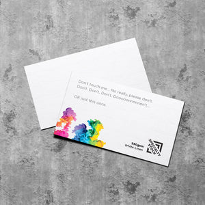 Business Cards 350gsm (speciality artboards) White Linen Artboard - EB0041