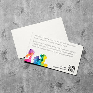 Business Cards 324gsm (speciality artboards) Eggshell Superfine Artboard - EB0044