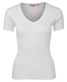 JB's LADIES V NECK TEE - 1LV