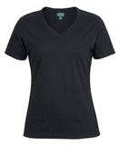 C OF C LADIES V NECK TEE - 1VT1