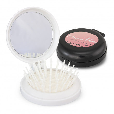 Compact Brush with Mirror - 200210