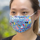 Reusable Face Mask Full Colour - Small - 200328