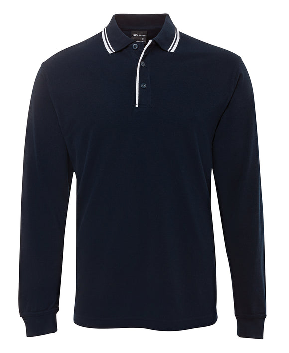 JB's L/S CONTRAST POLO - 210XC