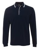 JB's L/S CONTRAST POLO - 210XC